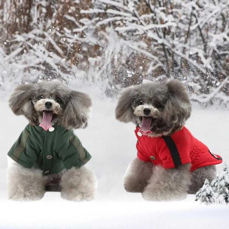 Dog Winter Coat Windproof Warm Thick Dog Jacket With Hood – view 7