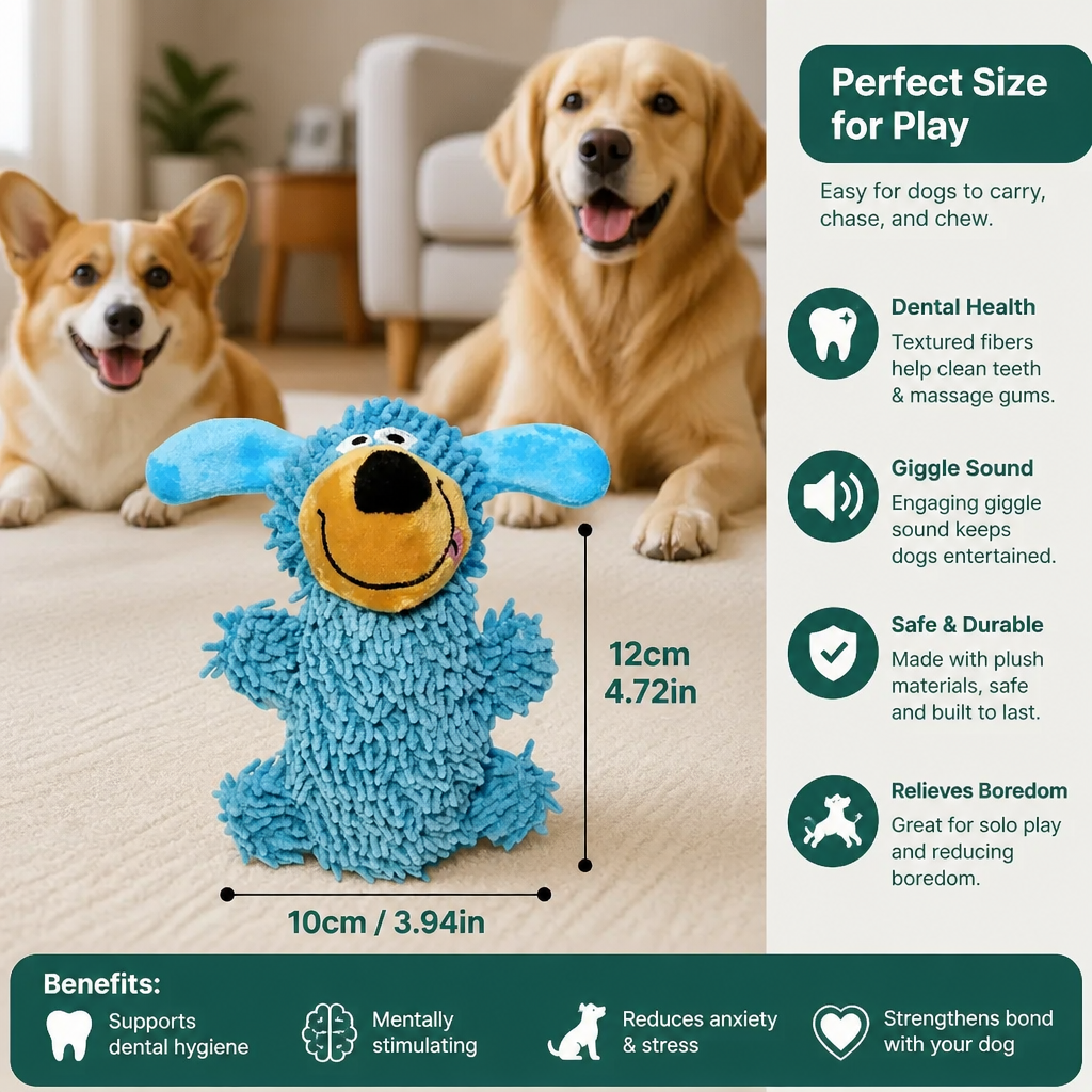 Giggling Dog-Color Tooth-Cleaning Toy – view 7