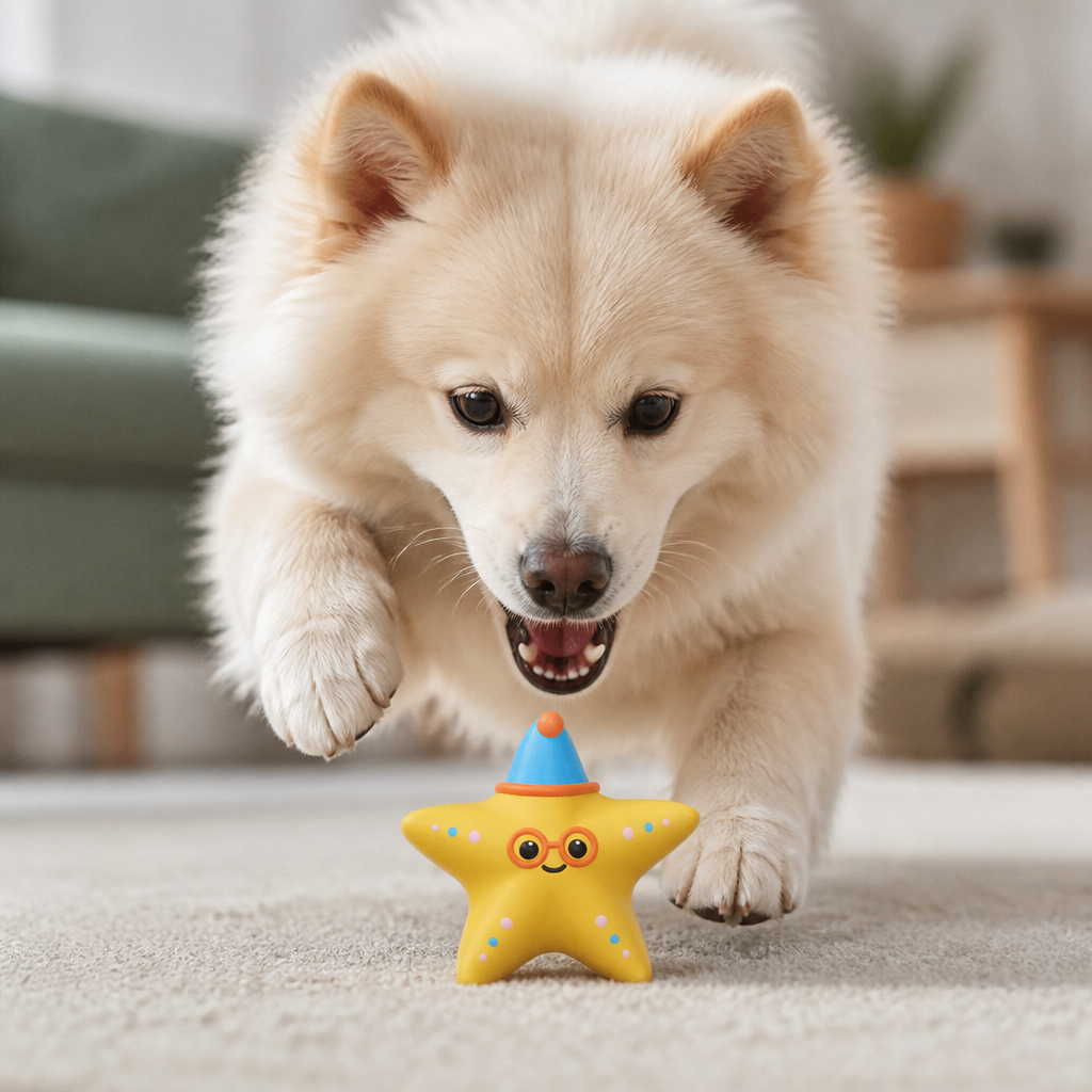 Cute Squeaky Ocean Animal Dog Toy – view 8