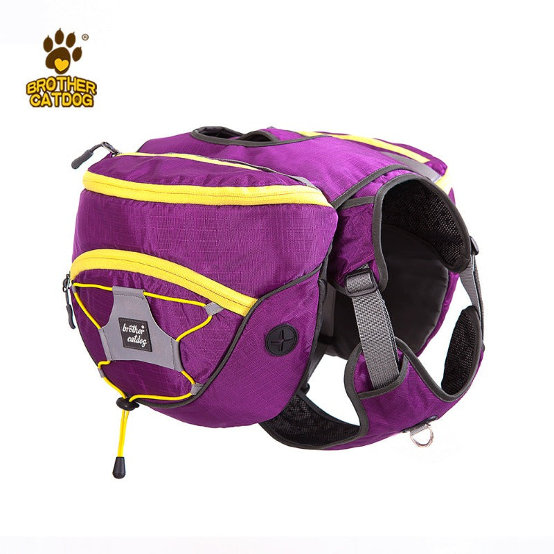 Nylon Large Dog Animal Backpack Harness Vest – view 11