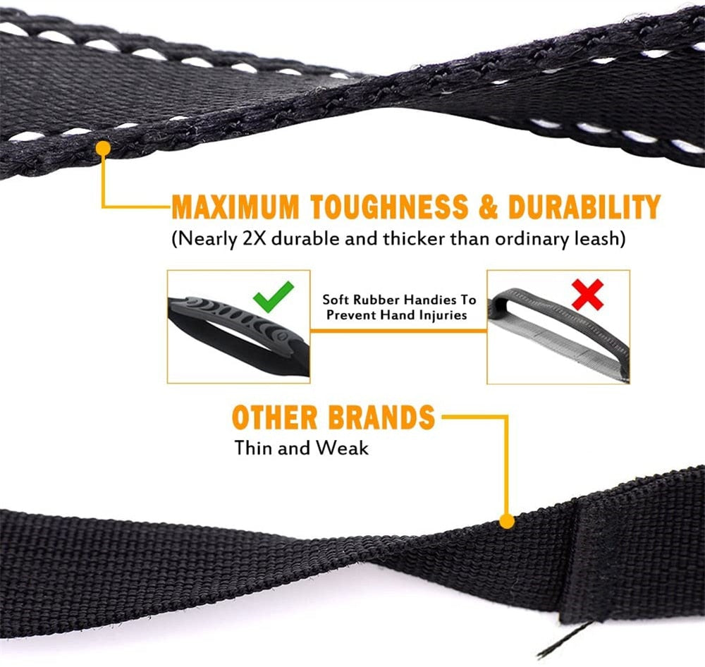 Dog Leash Rope Nylon Reflective Explosion-Proof Durable Leash For Large Dog – view 16