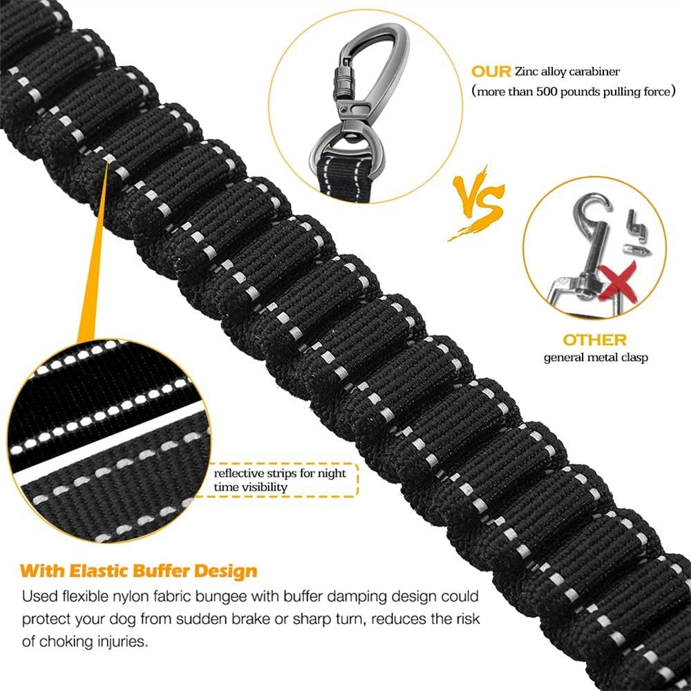 Dog Leash Rope Nylon Reflective Explosion-Proof Durable Leash For Large Dog – view 15