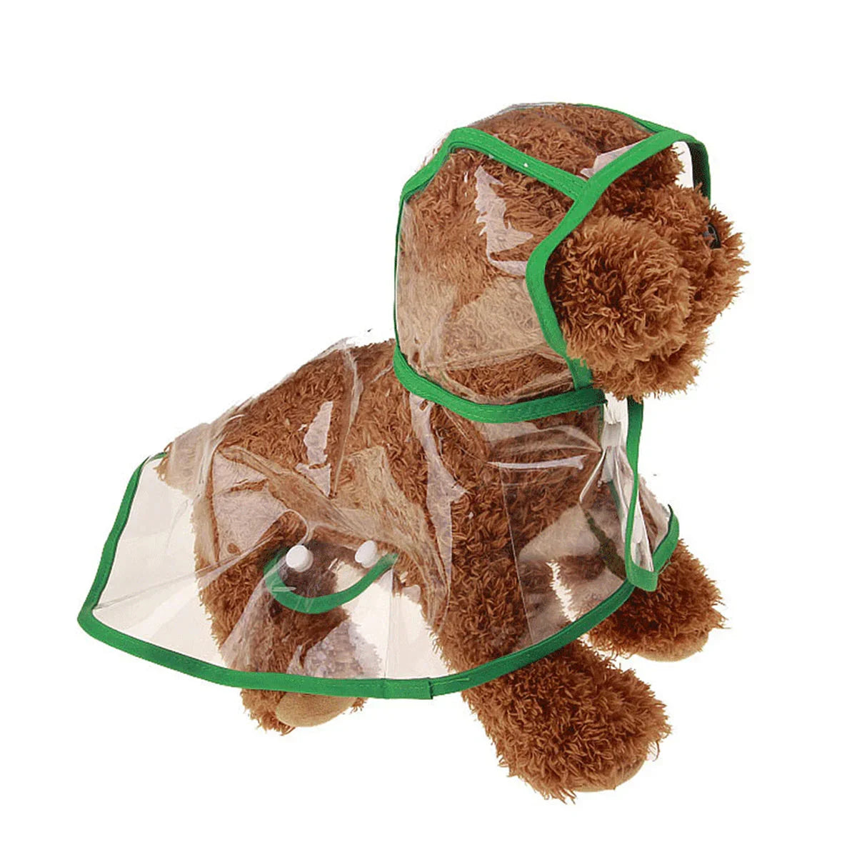 Transparent Waterproof Dog Raincoat – view 14