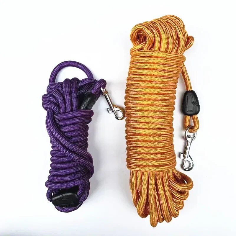 5M/10M/15M Long Rope Training Dog Leash Heavy Duty Nylon Recall Pet Tracking Line – view 10