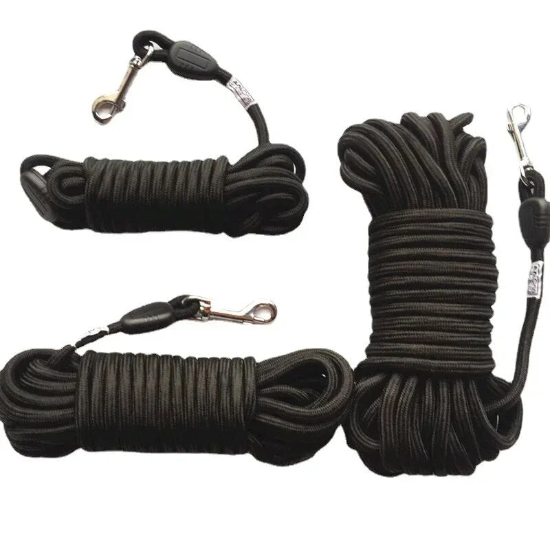 5M/10M/15M Long Rope Training Dog Leash Heavy Duty Nylon Recall Pet Tracking Line – view 8