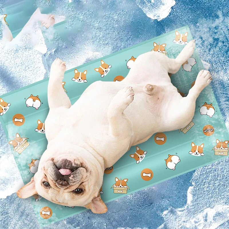 Pet Beds Pet Ice Mat Pet Dog Summer Cool Sleeping Mat – view 8