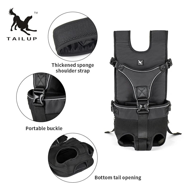 Dog Carriers Comfortable Travel Breathable Outgoing Pet Dog Carrier Bag – view 9