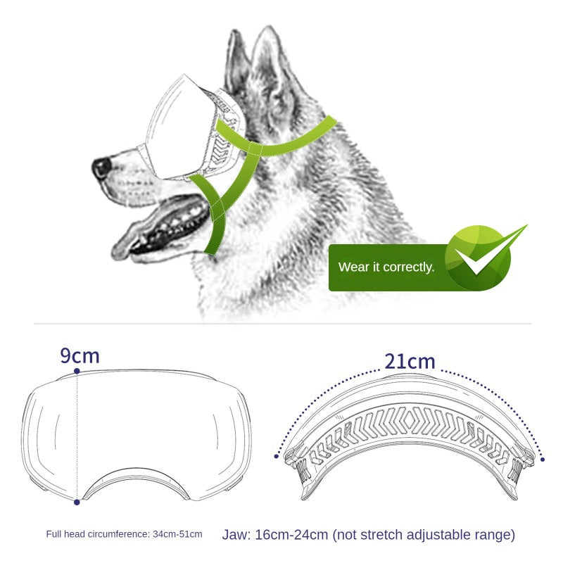 Pet Hat Dog Goggles Ownpets Goggles with Adjustable Strap Detachable Lens – view 7