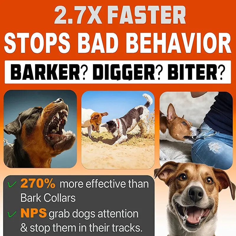 Pet Dog Repeller Ultrasonic Training Device Rechargeable Anti Bark – view 8