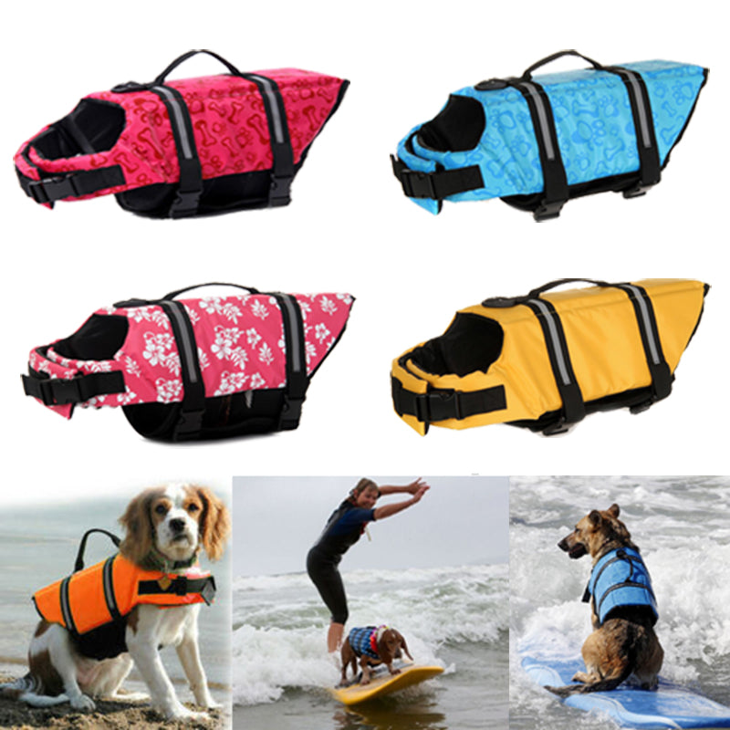 Pet Dog Swimming Swimsuit Adjustable Reflective Waterproof Protective Dog Life Jacket Vest – view 13
