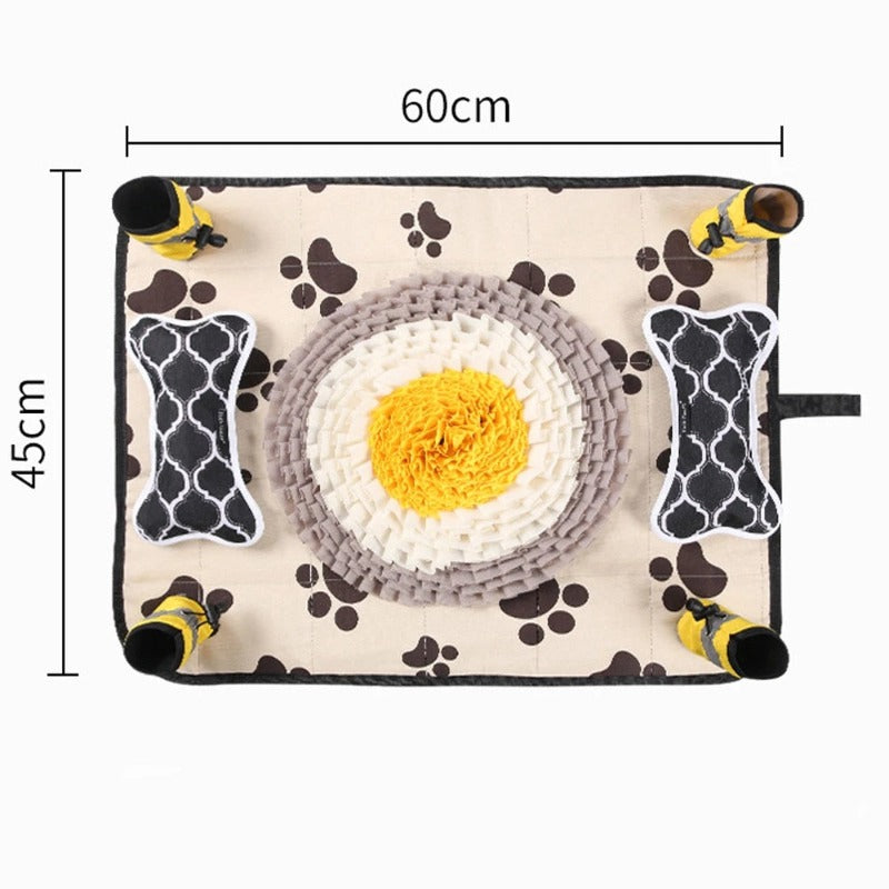 Pet Sniffing Mat Puzzle Hhiding Food Training Olfactory Mat – view 8