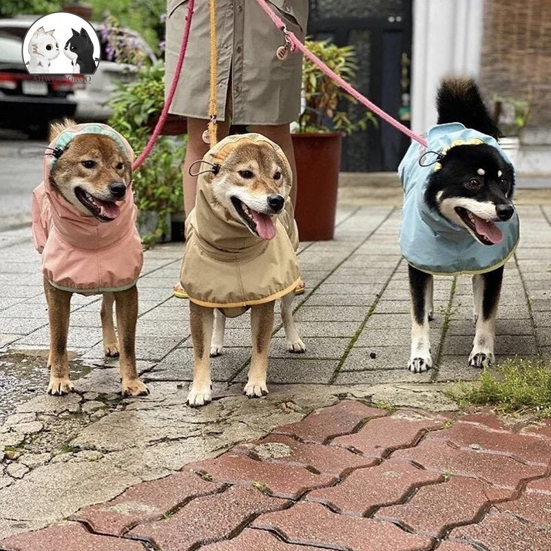 Reflective Dog Raincoat Waterproof Windproof Cat Jacket Jumpsuit – view 15