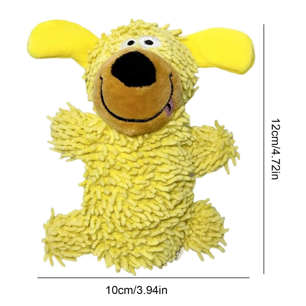 Laughing Dog Dental Cleaning Toy in Bright Colors – view 7