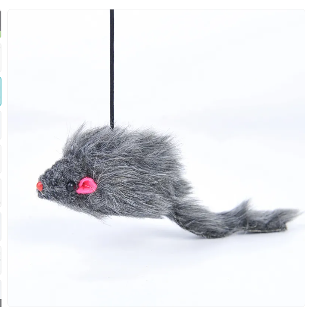 Interactive Cat Toys - Mouse Toy with Pull Cord – view 7