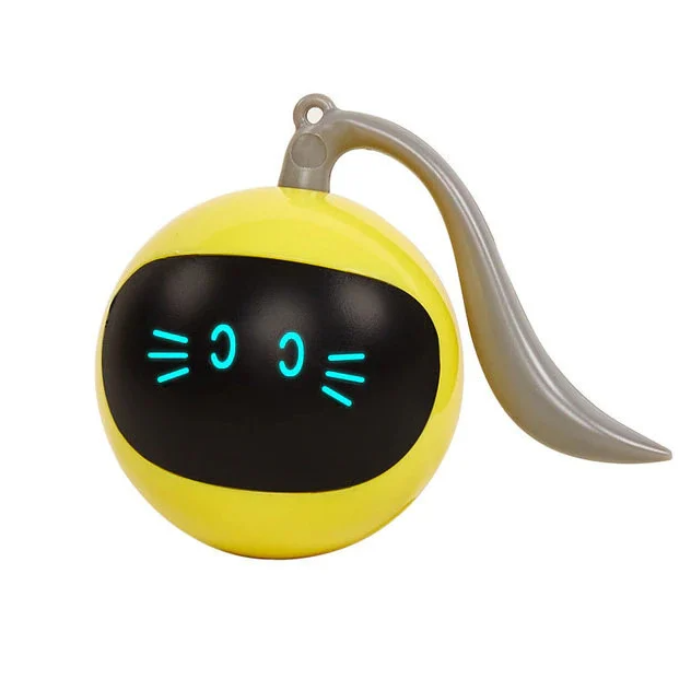 Interactive Cat Toy with LED Lights - Ball-Shaped Toy for Cats – view 9