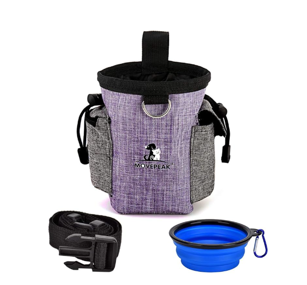 Dog Bag with Collapsible Bowl - Portable Bag for Snacks and Accessories – view 10