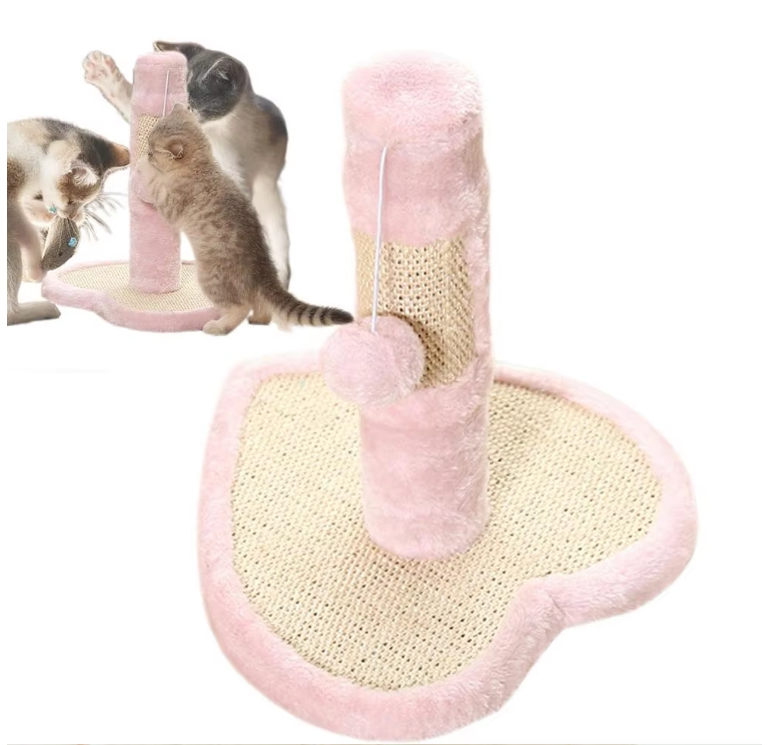 Heart-Shaped or Star-Shaped Cat Tree with Toys – view 7