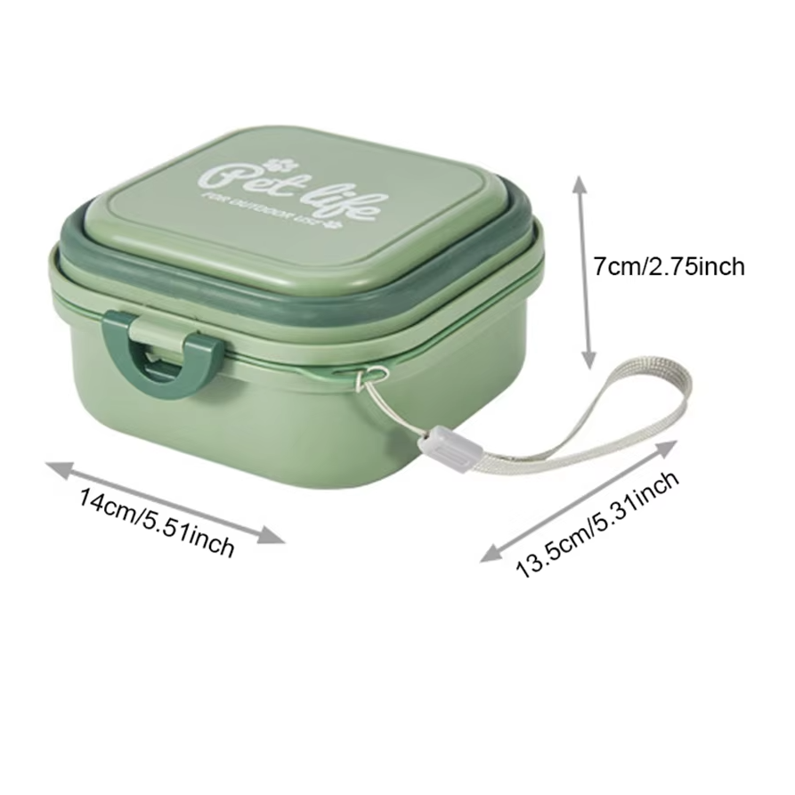 Silicone Pet Care Box – Practical Storage Container for Pet Supplies – view 11