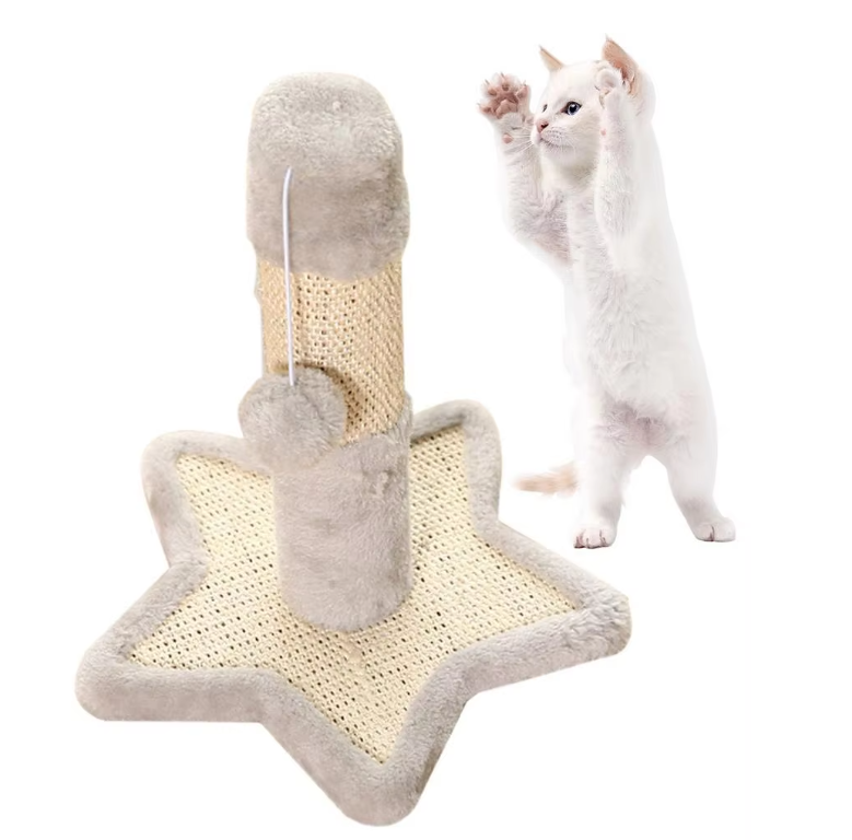 Heart-Shaped or Star-Shaped Cat Tree with Toys – view 9