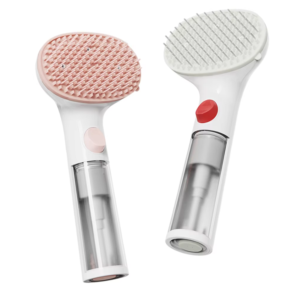 Dry Foam Brush for Pets with Built-In Cleaning Dispenser – view 10