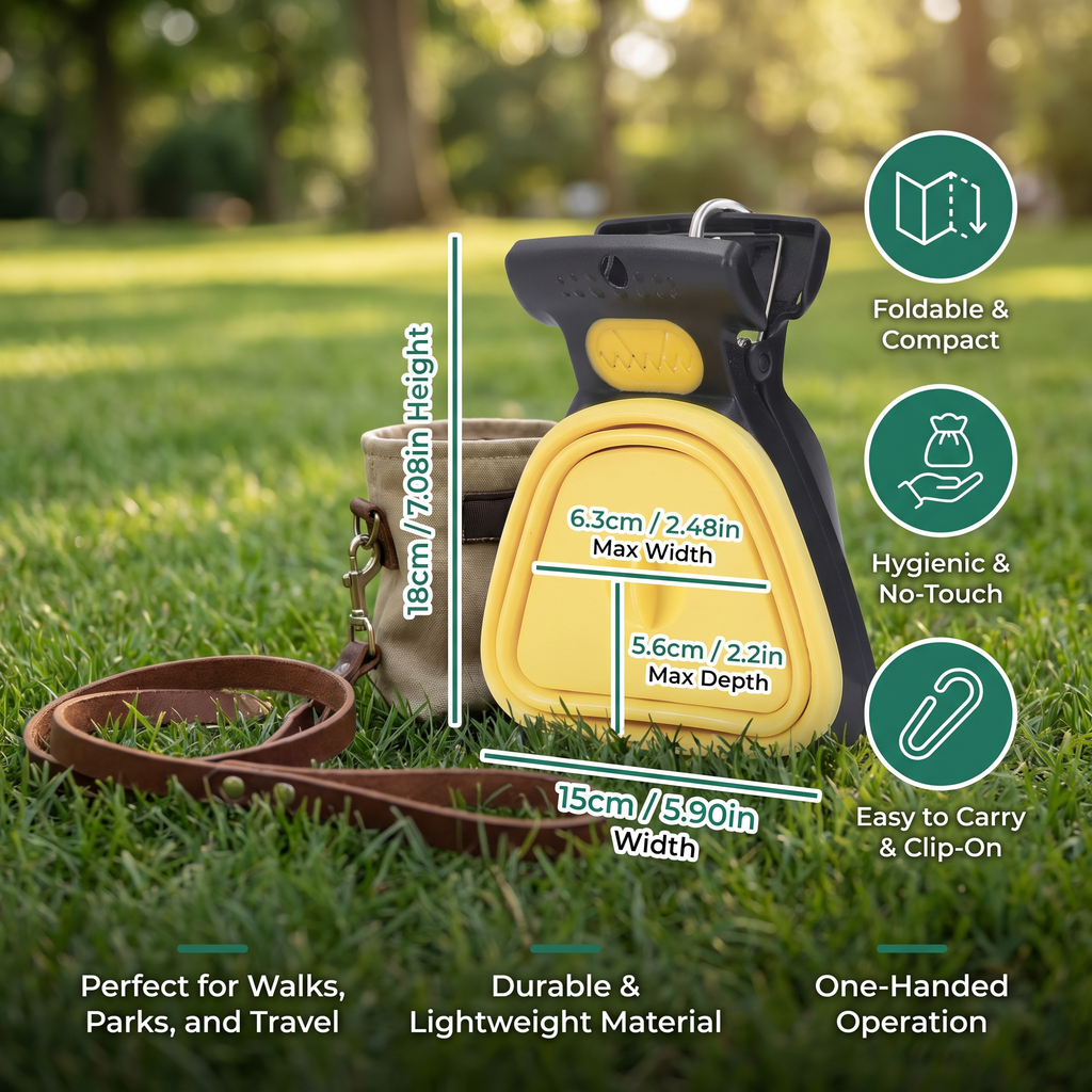 Portable Dog Poop Picker – Foldable, Hygienic & Perfect for On-the-Go – view 10