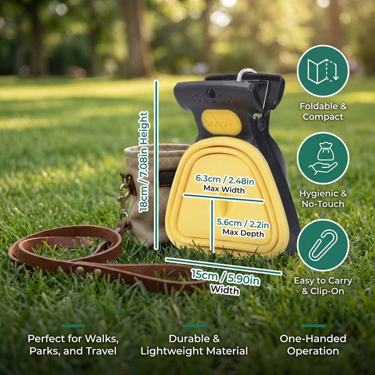 Portable Dog Poop Picker – Foldable, Hygienic & Perfect for On-the-Go – view 10