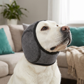Protection Dog Ear Muffs Noise-Reducing & Anxiety-Calming Ear Cover – Grey / S