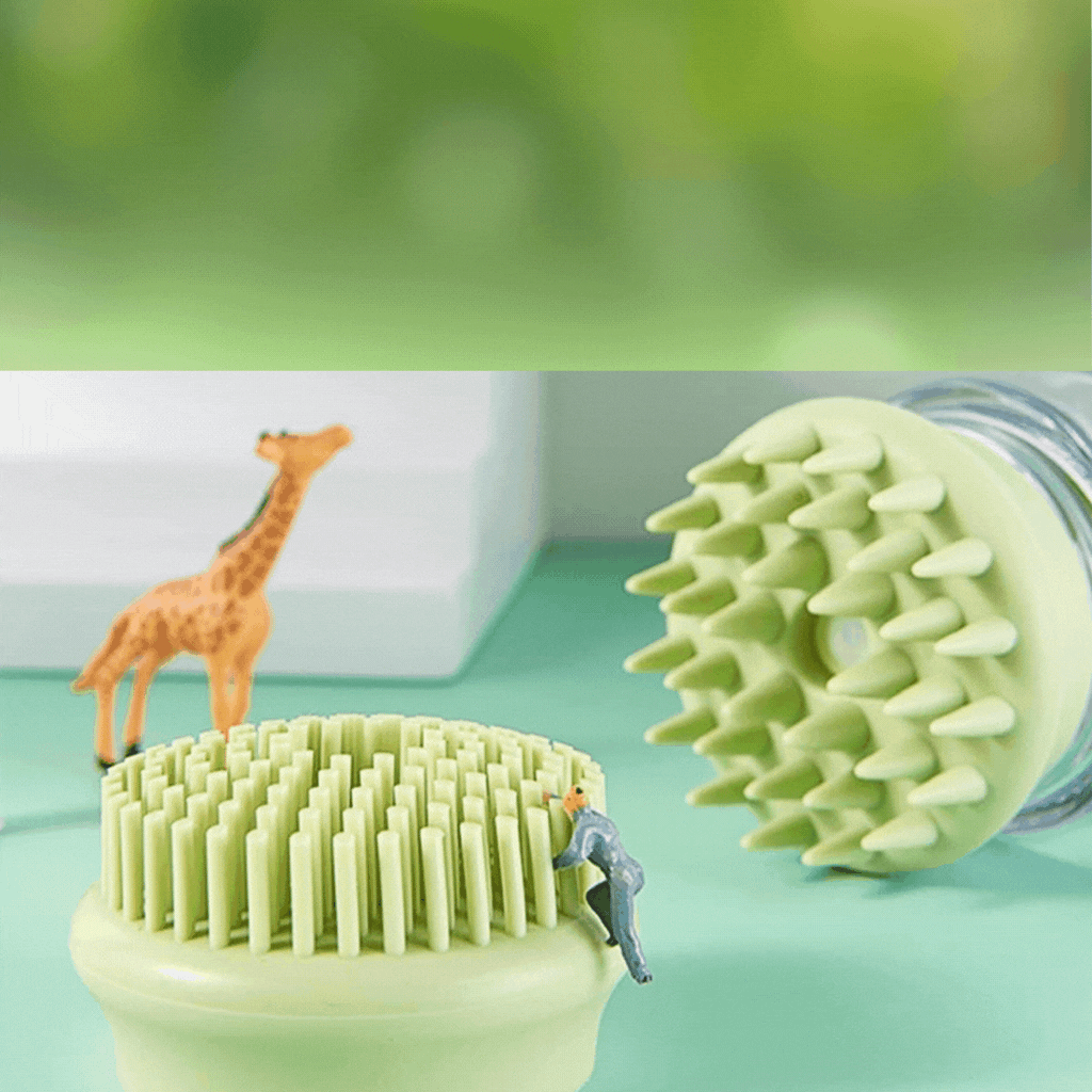Silicone Shower Brush with Reservoir for Pets – view 8