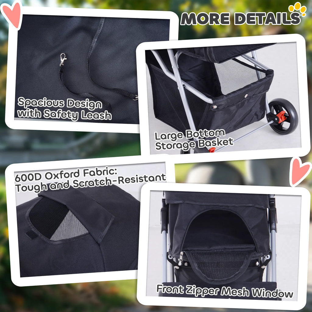 Dog Stroller with Cup Holder – view 7