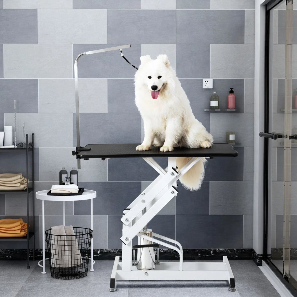 Heavy Duty Adjustable Z-Lift Dog Grooming Table – view 7