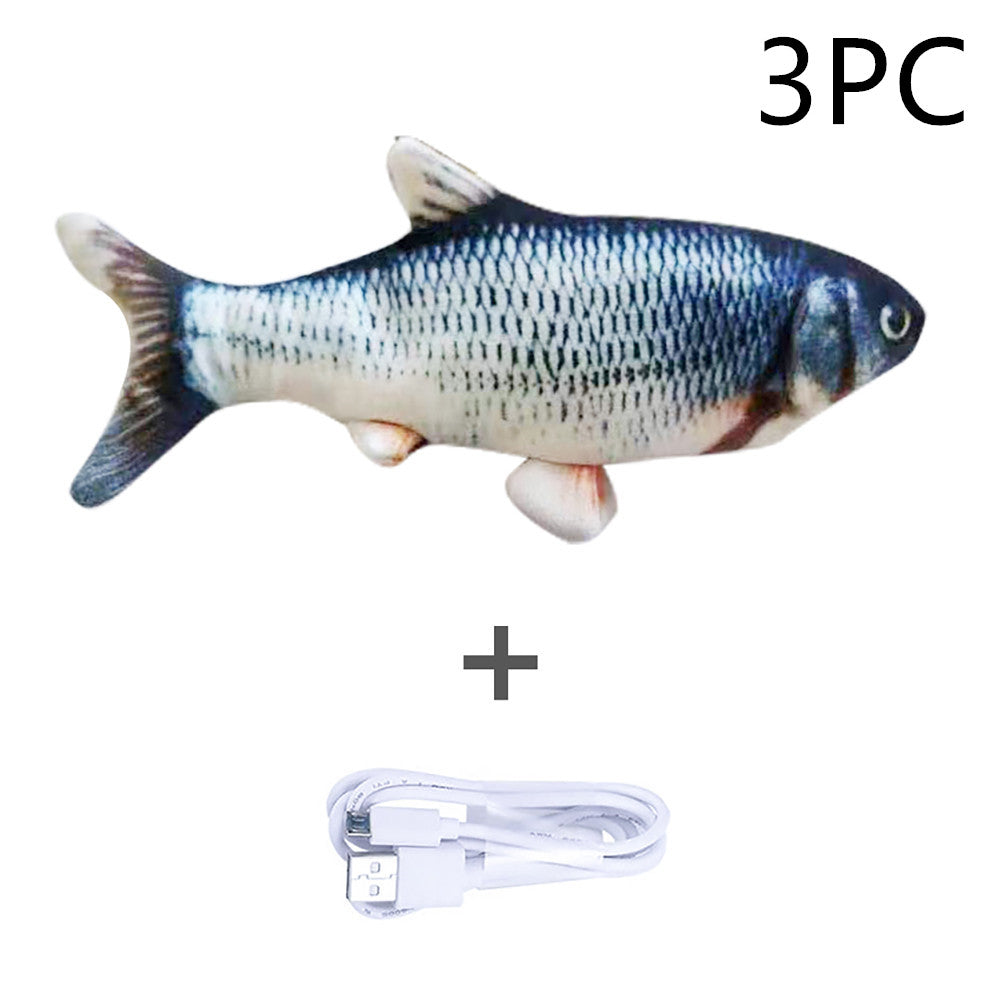 Electric Jumping Fish Toy for Cats - No Cat Nip – view 10
