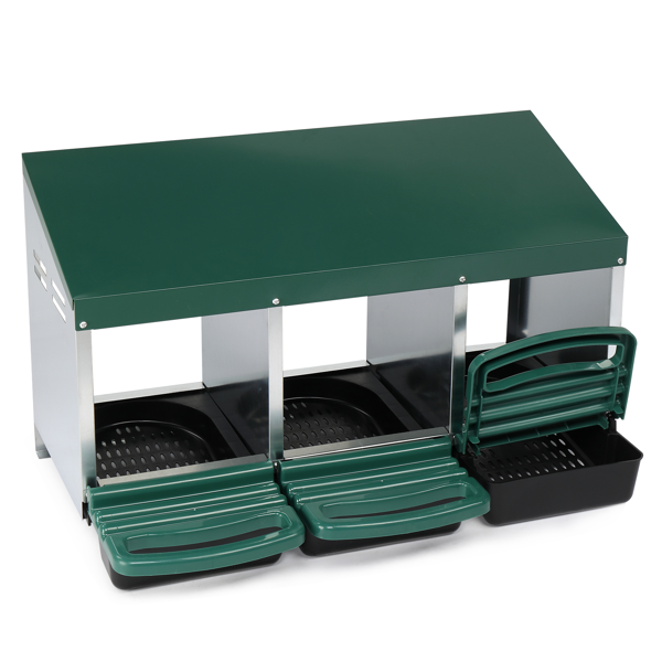 3 Compartment Chicken Nesting Box for Poultry Comfort – view 7