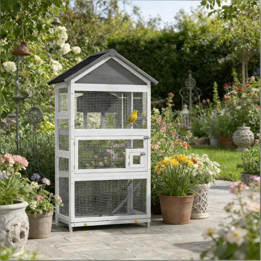 Bird Cage Starter Kit with Detachable Rolling Stand – view 7