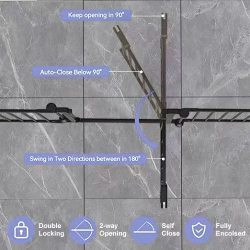 150" Adjustable Safety Gate 6 Panels Play Yard – view 10