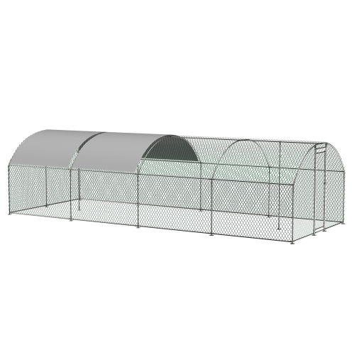 Large Metal Chicken Coop for Poultry Safety and Comfort – view 12