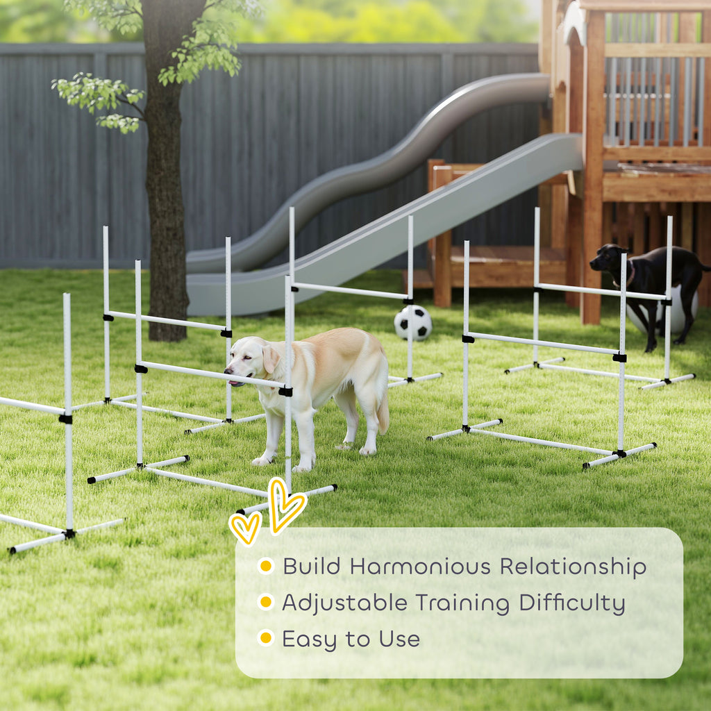 Dog Agility Set with Adjustable Jumps and Carry Bag – view 7