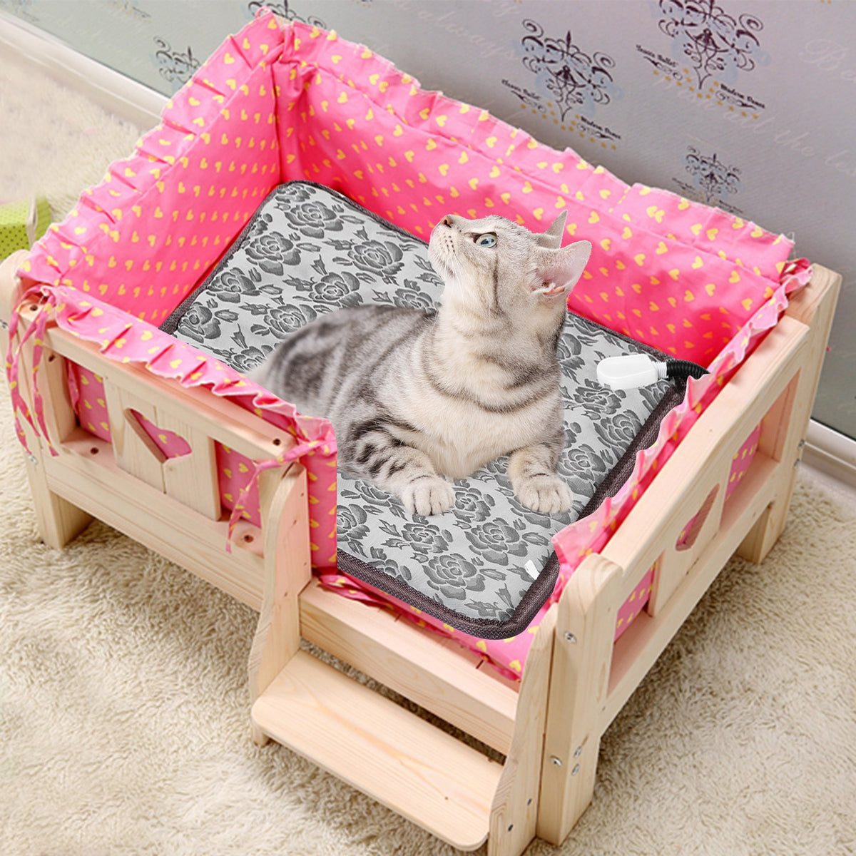 Pet Heating Pad for Cats and Dogs - Electric Heating Mat – view 8