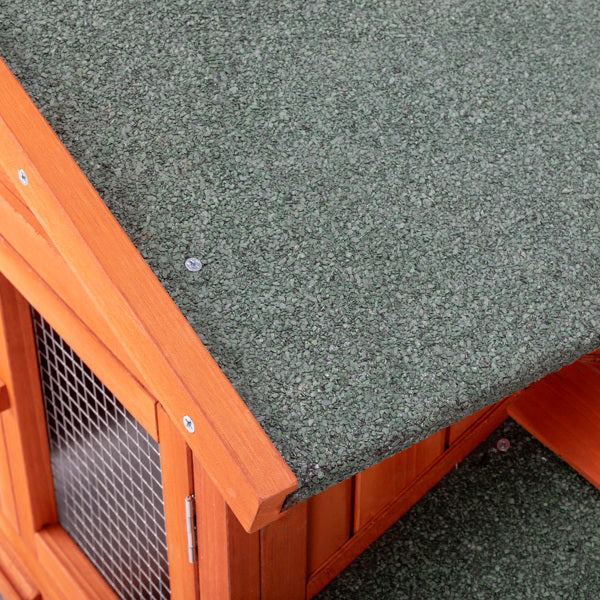 Wooden Chicken Coop and Rabbit Hutch for Small Animals – view 8