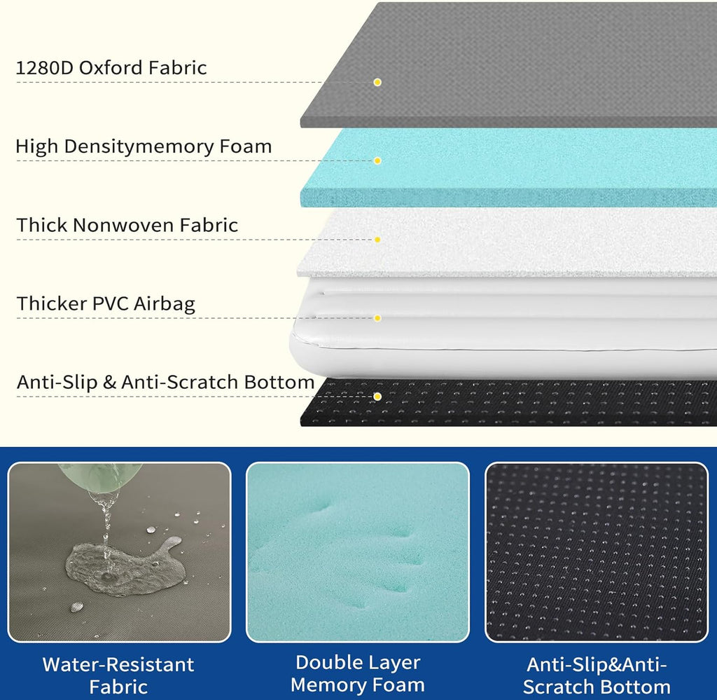 Inflatable Waterproof Dog Bed for Indoor and Outdoor Use – view 14