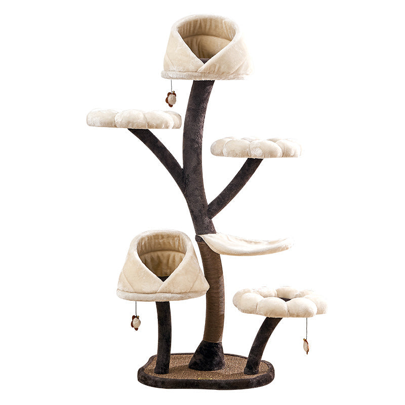 Flower Cat's Nest Platform Grasping Board Integrated Climbing Frame – view 9