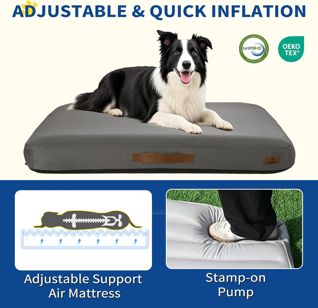 Inflatable Waterproof Dog Bed for Indoor and Outdoor Use – view 15