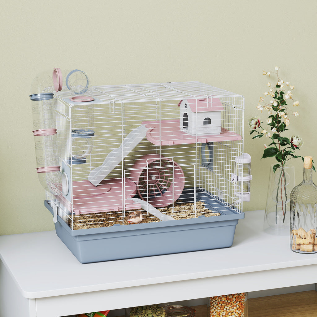 Hamster Cage with Exercise Wheel and Accessories – view 8