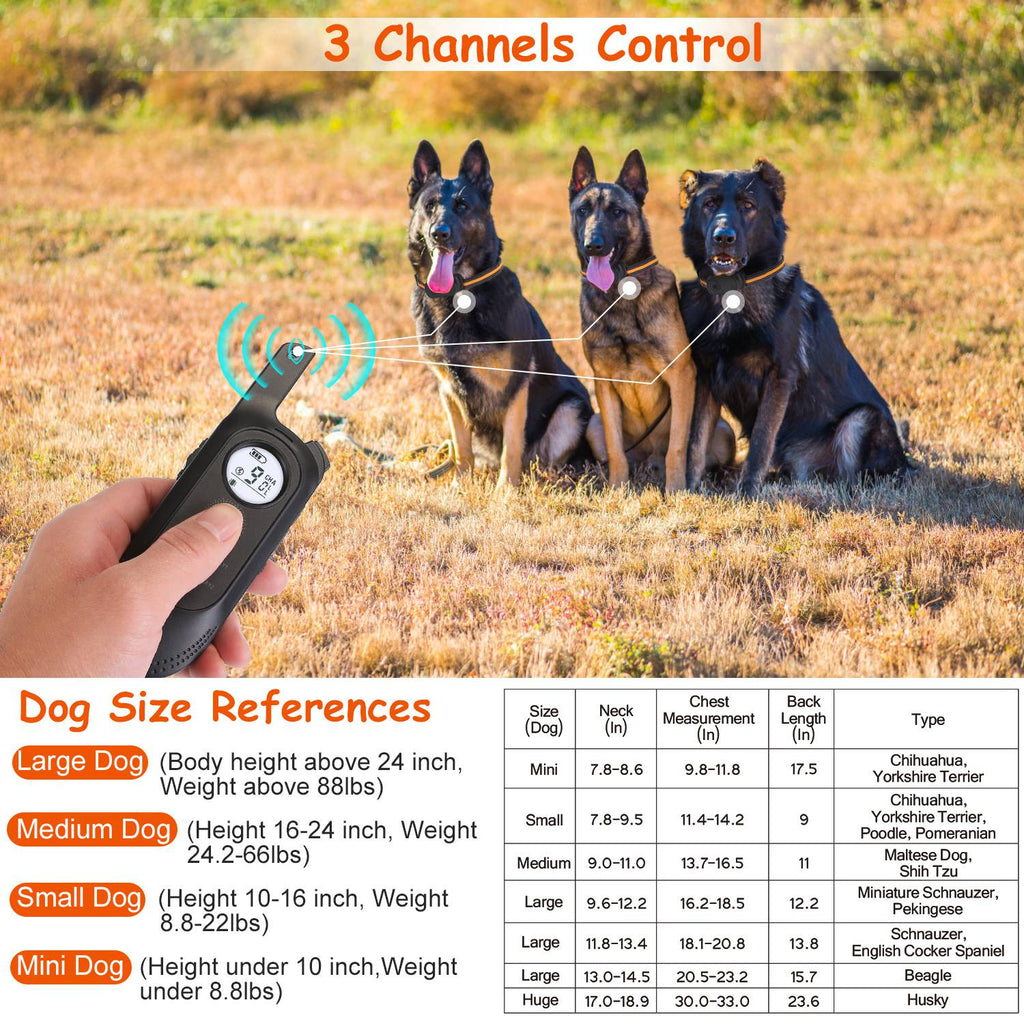 Dog Training Collar with Remote and 3 Training Modes – view 8