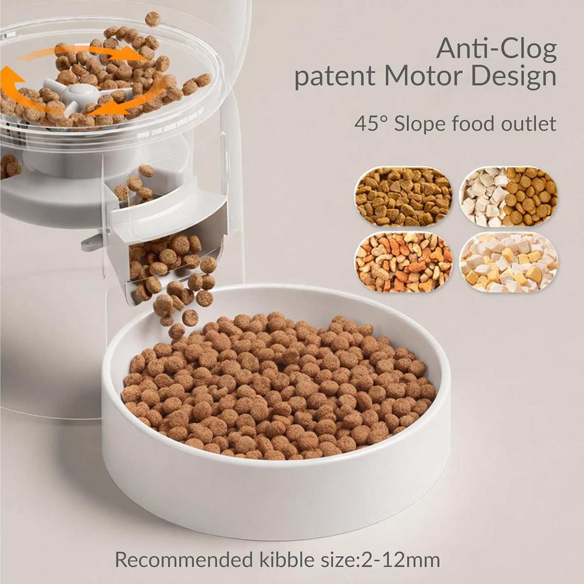 Wi-Fi Automatic Cat Feeder with App Control – view 8