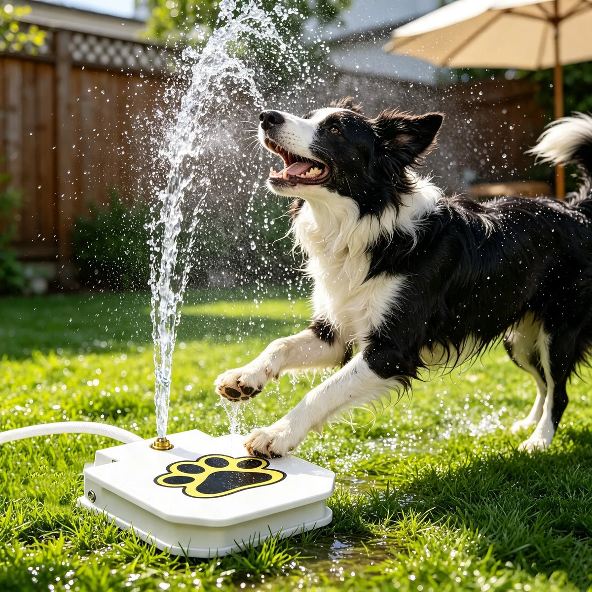 Step Activated Dog Water Dispenser Outdoor – view 8
