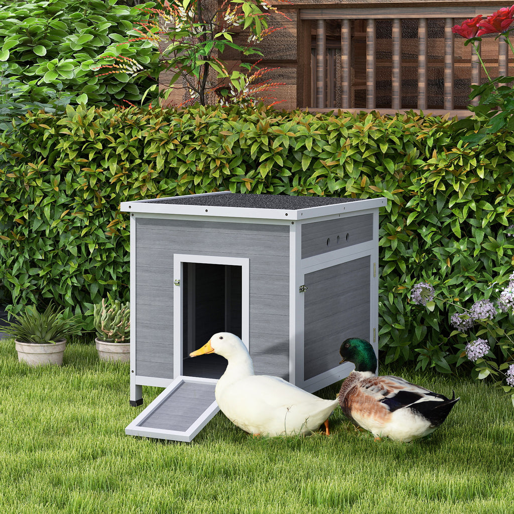 Wooden Duck Coop with Openable Roof and Removable Floor – view 8