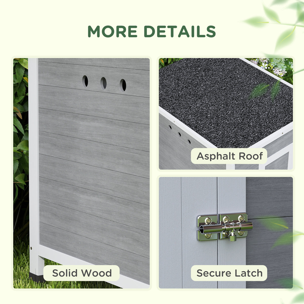 Wooden Duck Coop with Openable Roof and Removable Floor – view 8