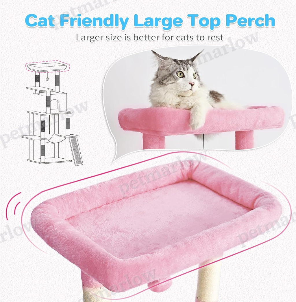 ABCPET 63-inch Multi-level Cat Climbing Frame – view 6