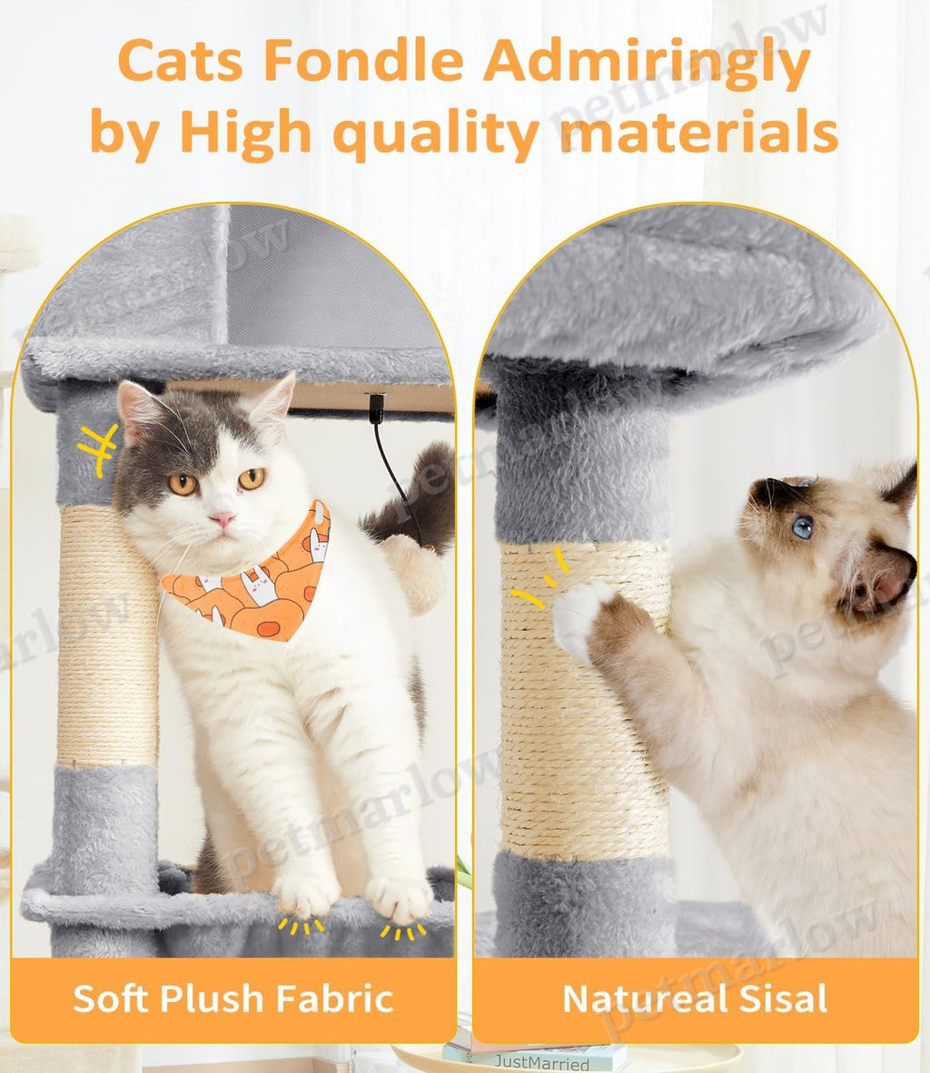 Large Multi-Level Cat Tree for Indoor Cats – view 6