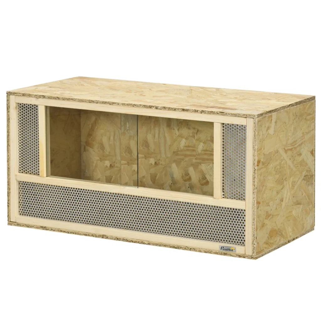 Reptile Terrarium with Ventilation and Sliding Doors – view 7